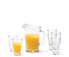 Leonardo 017121 Set 7 Krug mit Bechern Ciao