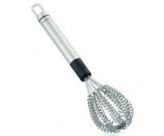 Leifheit Schneebesen Speed Quirl 28 cm ProLine-Serie, Rührbesen quirlt doppelt so schnell, spülmaschinengeeignet, aus rostfreiem Edelstahl, Rührstab mit praktischer Aufhängeöse, Schaumschläger