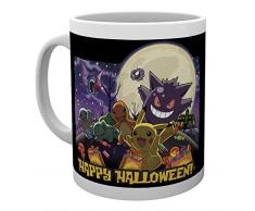 GB Eye Pokemon Happy Halloween Tasse, Mehrfarbig