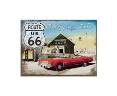 Nostalgic-Art 14179 US Highways - Route 66 The Mother Road, Magnet 8x6 cm