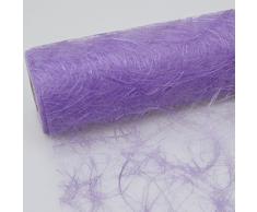 Deko AS GmbH Sizoweb Tischband Lavendel 30 cm Rolle 25 Meter 64 006-R