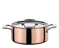 Spring KP0715500624 Culinox Bratentopf, 18/8 Edelstahl, Kupfer