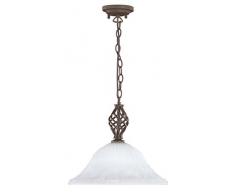 Trio Leuchten Pendelleuchte Rustica 3402011-24, Metall rostfarbig, exkl. 1x E27