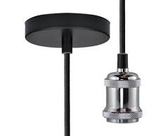 SEGULA Pendelleuchte CHICAGO E27 2.0m silber