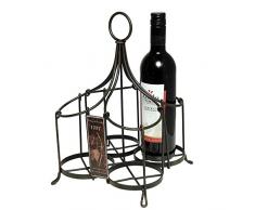 Ambiente Haus 83097 Flaschenständer 4-er Set 35 cm