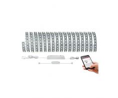 Paulmann 70907 SmartHome MaxLED 500 LED Strip Basisset Bluetooth LED Stripe 10 m Lichtstreifen 53,5W Lichtband 2.700 K Warmweiß