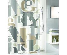 Kleine Wolke textilgesellschaft Duschvorhang, Synthetikfasern, Natur, 200 x 180 cm