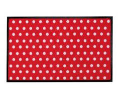 YOUNG GENERATION Shoe-Max YH 101539 W Everclean Fussmatte Lust for Live 44 x 75 cm, carmine/hell grau