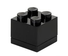 LEGO Aufbewahrungsbox Kiste Mini Box 4er schwarz