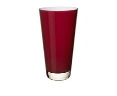 Villeroy & Boch Verso Kleine Vase Deep Cherry, 25 cm, Glas, Rot