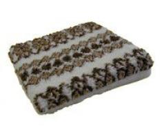 Karl Iffland klki Keilkissen Inka Sitzkissen, Woll-Mischgewebe, Bunt, 40 x 40 cm