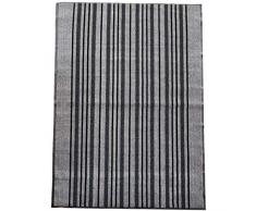 AmazonBasics - Türmatte mit Rasenstreifen-Design, 90 x 300 cm, für den Innen- & Außenbereich