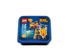 LEGO NEXO KNIGHTS Brotdose, Frühstücksdose, blau & schwarz