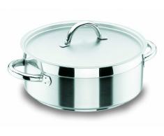 Lacor 54028S Bratentopf ohne Deckel Durchmesser 28 cm Chef Luxe