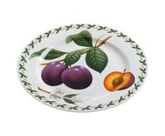 Maxwell & Williams PB8204 Orchard Fruits Teller, Kuchenteller, Motiv: Pflaume, 20 cm, in Geschenkbox, Porzellan