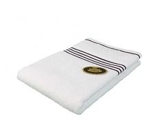 Gözze Duschtuch, 100% Baumwolle, 70 x 140 cm, Rio, Vollfarbig/Weißgrundig Beere, 141-40-5