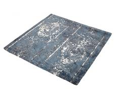 Kleine Wolke Caracas Badteppich, 78% Baumwolle / 22% Viskose, eisblau, 60 x 60 cm