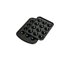 Kaiser Inspiration Cake Pop Backform, 2-teilig für 12 Cake Pops 29 x 19 cm antihaftbeschichtet kurze Backzeit für süße und herzhafte Rezepte