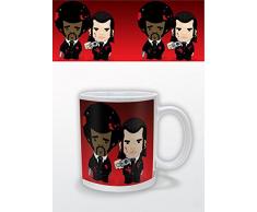 empireposter Pulp Fiction - Vincent & Jules - Keramik Tasse - Größe Ø8,5 H9,5 cm