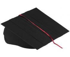 Klein & More Buchstütze Leselotte schwarz Lesekissen für bequemes Lesen, Baumwolle