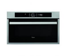 Whirlpool AMW731/IX Europe Linie Urban Mikrowelle Space Chef, Metall, silber, 38.5 x 59.5 x 51.4 cm