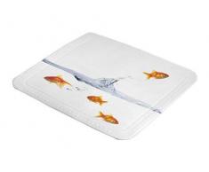 Kleine Wolke 5310148002 Duscheinlage Goldfisch, 55 x 55 cm, Multicolor