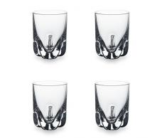 Bohemia Cristal 093 006 144 Stamper ca. 60 ml aus Kristallglas 4er Set Trio Bar