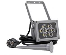 Ibv 403107-122 LED Strahler 7 x 1 W mit Erdspieß