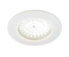 Briloner Leuchten 7233-016 LED Einbauleuchte, dimmbar, Einbaustrahler, LED Strahler, Spots, Deckenstrahler, Deckenspot, Lampen Wohnzimmer, led einbaustrahler 230v, Deckeneinbauleuchten, 10,5 Watt, 1000 Lumen, Badezimmer / Bad geeignet