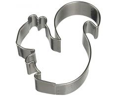 Birkmann 1010707410 Ausstechform Eichhörnchen klein 7 cm, Kunststoff, Grau, 5 x 3 x 2 cm