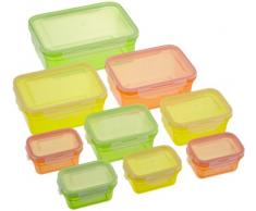 TV - Unser Original 02532 Maxxcuisine Frischhaltedosen Klick-It 18 Teile (Sommerfarben)