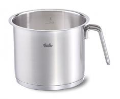 Fissler original profi-collection / Edelstahl-Milchtopf (2,6 L, Ø 16 cm) Kochtopf mit Schüttrand, Mess-Skala, alle Herdarten – auch Induktion