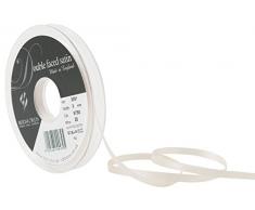 Berisfords 3501 Satinband 5 mm Perle 9790 10 x 1 x 10 cm Double Face Poly Satinband, Perle