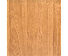 Venilia Klebefolie Eiche Hell, Dekofolie Möbelfolie Tapeten selbstklebende Folie, PVC, Natur-Holzoptik braun, 95µm (Stärke: 0,095 mm), 53148, 45 x 300 cm