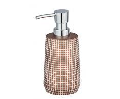 WENKO Seifenspender Ohrid Bronze - FlÃ¼ssigseifen-Spender, SpÃ¼lmittel-Spender FassungsvermÃ¶gen: 0,27 l, 10 x 16,5 x 7 cm