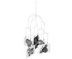 Kikkerland Hanging Photo Clip Fotohalter