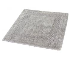 Kleine Wolke 5477146539 Badteppich Arizona, 55 x 65 cm, Grau(Silbergrau)