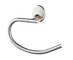 Bisk Passion Handtuch-Stange, Gesamtmaße: 22,5 x 6 x 6 cm, Stangenlänge: 16,5 cm, Zink, verchromt