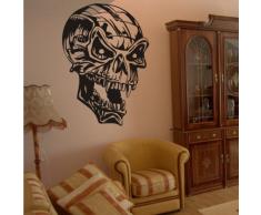 INDIGOS 4052166167765 Wandtattoo w918 Teufel der Hölle Wandaufkleber 120 x 82 cm, schwarz