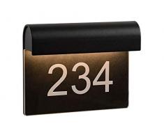 Lucide THESI LED - Wandleuchte Außen - LED - 1x6W 3000K - IP54 - Schwarz