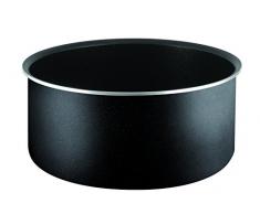 Tefal Ingenio Essential Stieltopf 16 cm, schwarz, Aluminium, schwarz, 18 cm