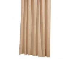 Papillon Duschvorhang Textil, Sandfarben, 180Â x 200Â cm