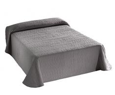 Viantala Tagesdecke, Baumwolle und Polyester, Hellgrau 180X260 Hellgrau