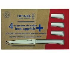 Opinel Tafelmesser-Set Bon Appetit+, hellgrau, Blau, M