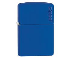 Zippo Feuerzeug 60001205 Zl Royal Blue Matte with Zip Benzinfeuerzeug, Messing, 1 x 3,5 x 5,5 cm