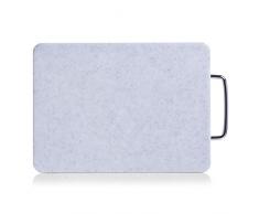 Zeller 26031 Schneidebrett mit Chromgriff, Kunststoff 20 x 1.2 x 28 cm
