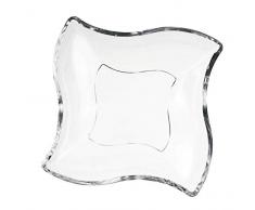 Villeroy & Boch NewWave Teller, 16,9x16,9 cm, Kristallglas, Klar