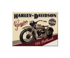 Nostalgic-Art 14223 Harley-Davidson - Flathead, Magnet 8x6 cm