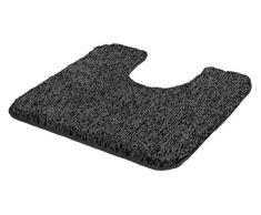 Kleine Wolke WC-Vorleger Seattle / 55 x 50 cm/Farbe Schiefer Badteppich, Polyester, 55x50x3 cm