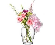 LSA International 9,5 cm Flower Mini Bouquet Vase, transparent